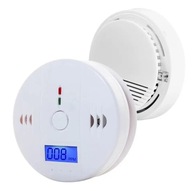 CZUJNIK CZADU GAZU CO LCD DETEKTOR TLENKU WĘGLA CERTYFIKOWANY WYKRYWACZ