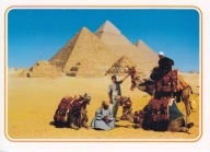 EGIPT - GIZA - PIRAMIDA - PIRAMIDY - WIELBŁĄD - UNESCO