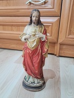 STARA DUŻA FIGURA JEZUS SERCE JEZUSA 30,5cm