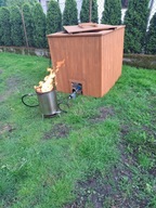 Balia Ogrodowa Ruska Bania z Piecem na Drewno