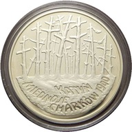 20 zł 1995 } KATYŃ MIEDNOJE CHARKÓW 1940 _ stan L