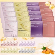 Zestaw 4 x Maseczka Kolagenowa W Płachcie - Nawilżenie I Ujędrnienie GRATIS