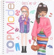 Kolorowanka z naklejkami TOP Model Dress Me Up 13804