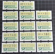 Niemcy 1981 Znaczki Automat ATM 1 **