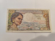 Madagaskar - 500 franków