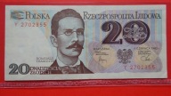 20 zł 1982 ,seria Y 2702355,stan II-