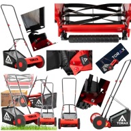 KOSIARKA RĘCZNA DO TRAWY BĘBNOWA PCHACZ MECHANICZNA PCHANA TORAX KOSZ 11L