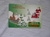 KALENDARZ REKLAMOWY 2005 Z PRZODU HALO TAXI BYTOM