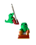 Krokodyl z kryształami podstawka na telefon/Nintendo druk 3D