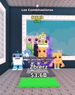 Los Combinasionas 60 m/s Steal a Brainrot