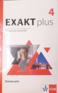 EXAKT plus 4 poradnik nauczyciela zestaw płyt testy kartkówki sprawdziany