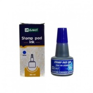 Tusz do stempli pieczątek standardowy 30ml niebieski