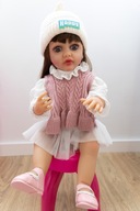 LALKA 55 CM RĘCZNIE WYKONANE UBRANKA