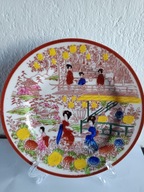 JAPOŃSKI PORCELANOWY TALERZYK