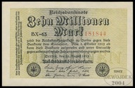 BNN - NIEMCY 10000000 Marek 1923 BX-63 181844 # P106b # 10 Milionów XF/UNC