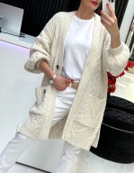 Cocomore Kardigan Warkocze Beige