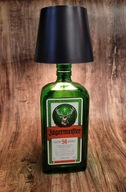 JAGERMEISTER Lampka Led Z KLOSZEM 4 TRYBY DOTYKOWA nocna czarna PREZENT HIT