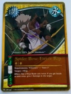 Karta Naruto CCG Jutsu Spider Bow: Fierce - J-238