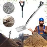 ŁOPATA SZPADEL PROSTY SZUFLA PIASKOWA DO ŚNIEGU PIASKU CELLFAST METALOWA