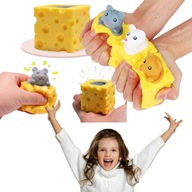 GNIOTEK ANTYSTRESOWY GNIOTKI ZABAWKI ANTYSTRESOWE MYSZ MOCHI SQUISHY SER