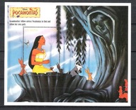 Guyana 1995, bl**475, bajki Disney Pocahontas