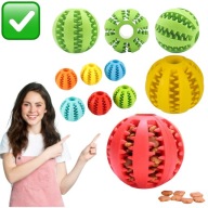 ZABAWKA DLA PSA PIŁKA KULA NA PRZYSMAKI DLA PSA ZIELONA SNACK BOWL | MERSJO