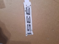 BMW 3 Coupe E92 Tylna klapa bagażnika chrom 335I Emblemat 51147166218