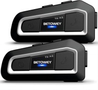 JA11 BETOWEY Bluetooth Interkom Motocyklowy Para TK-X2