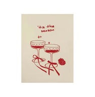 Plakat „’Tis the Season” – Świąteczny Plakat Ilustracyjny
