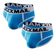 2-pack Stylowe slipy męskie JOCKMAIL eko z kieszonką wewnętrzną PUSH-UP M