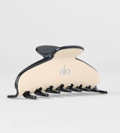 Alo Yoga kontrastowa beżowa duża spinka do włosów Outline Claw Clip 14cm