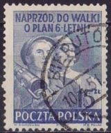 Fi. 527 kas. BIERUTÓW - Plan 6-letni -1950