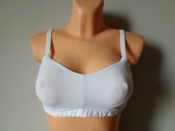 Śliczny biustonosz TEZENIS biały modelujący