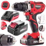 Wkrętarka Worcraft zasilanie akumulatorowe 20 V CD-S20LiW