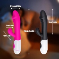 Wibrator wielofunkcyjny punkt G w kolorze różowym