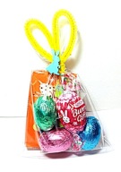 ZESTAW SŁODYCZY ZAJĄCZEK WIELKANOC UPOMINKI PREZENT 1 SZTUKA BOX MINI