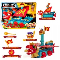 PIRATIX - SERIA 4 - WILD KINGDOM - SMOCZY STATEK - DRAGON SHIP DLA DZIECI