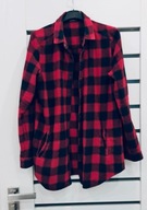 Koszula w czerwono czarna kratę roz.M