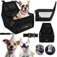 TRANSPORTER DLA PSA DO SAMOCHODU FOTELIK MATA DO AUTA TORBA DLA ZWIERZAT