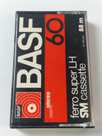 BASF FERRO SUPER LH 60 KASETA MAGNETOFONOWA