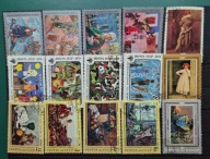 Znaczki ZSRR, zbiór z klejem