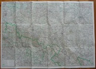 KARKONOSZE, RIESENGEBIRGE, MAPA, RENNER, 1959