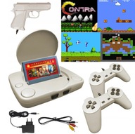 KONSOLA PEGASUS GRA VIDEO MARIO, CONTRA, KACZKI + 2 PADY + PISTOLET