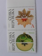 Czechy - Boże Narodzenie 2018 - Mi. 1007-08 A ** para