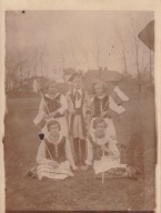 095P STROJE LUDOWE DZIECI ŚWIĘTO NIEPODLEGŁOŚCI II RP POLSKA