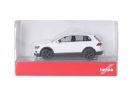 VW Tiguan Oryxwhite model samochodu Herpa 1:87