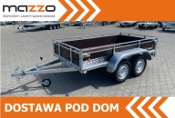 PRZYCZEPKA TOP TRAILER DOSTAWA 2-OSIOWA DMC750KG 252x135x39CM BURTY SKLEJKA