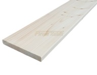 Deska GŁADKA 21x170 heblowana strugana świerk 2x17 czołowa, na ogrodzenie