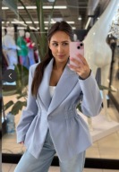 Marynarka Żakiet EMO niebieska S 36