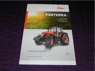 Zetor Forterra cała gama traktor ciągnik j.Polski prospekt folder